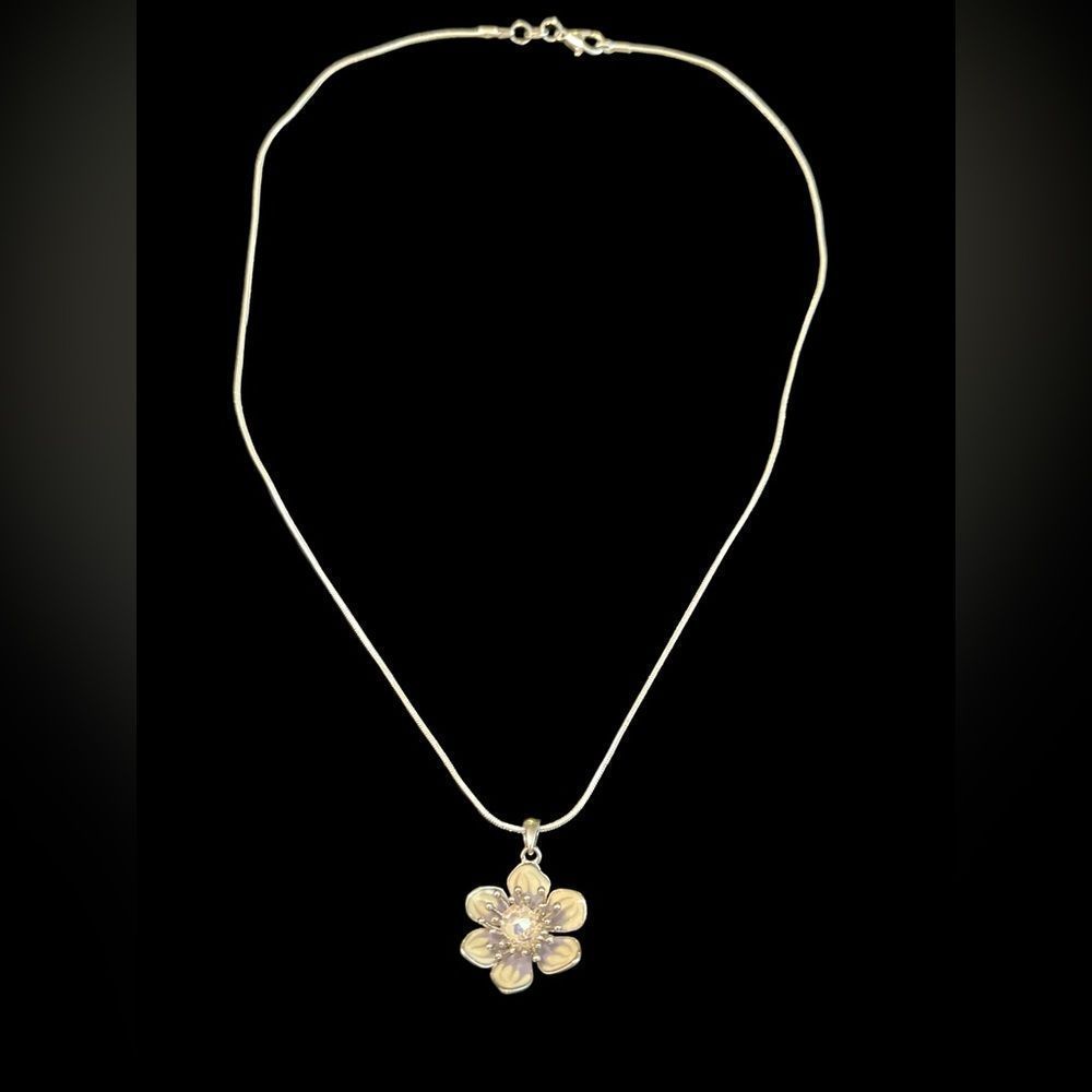 Swarovski Crystal 'Eternal Bloom' Necklace